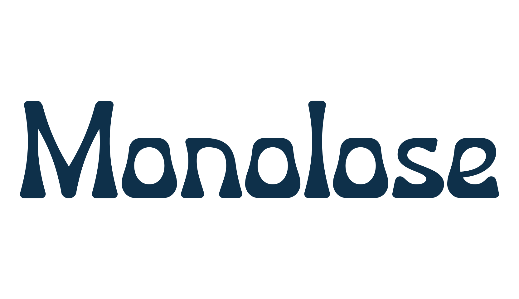 Monolose, groovy font preview