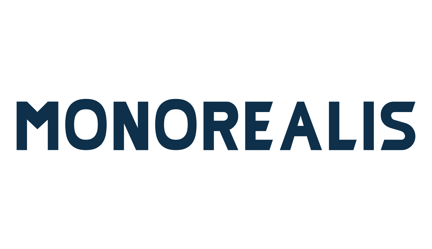 Monorealis, sci-fi font preview