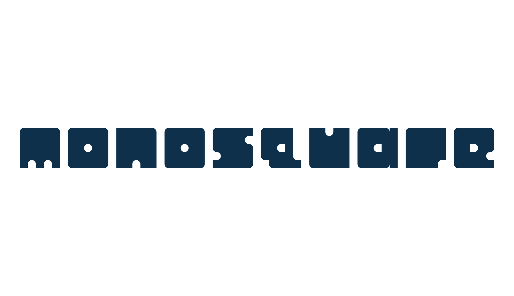 Monosquare, various font preview