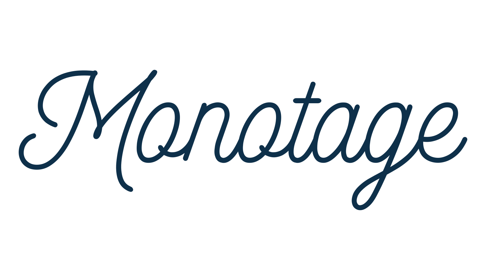 Monotage, fancy decorative font preview