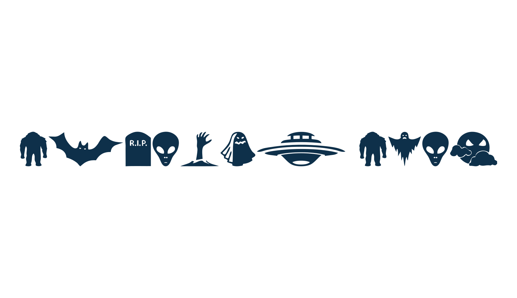 Monster Mash (monster-mash), fancy decorative font preview