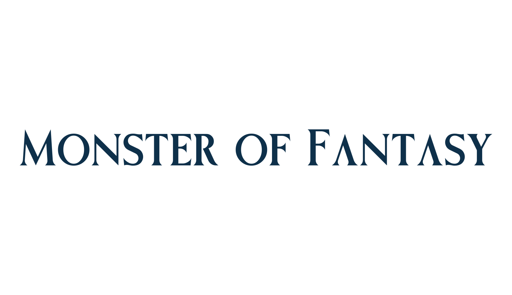 Monster of Fantasy, serif font preview