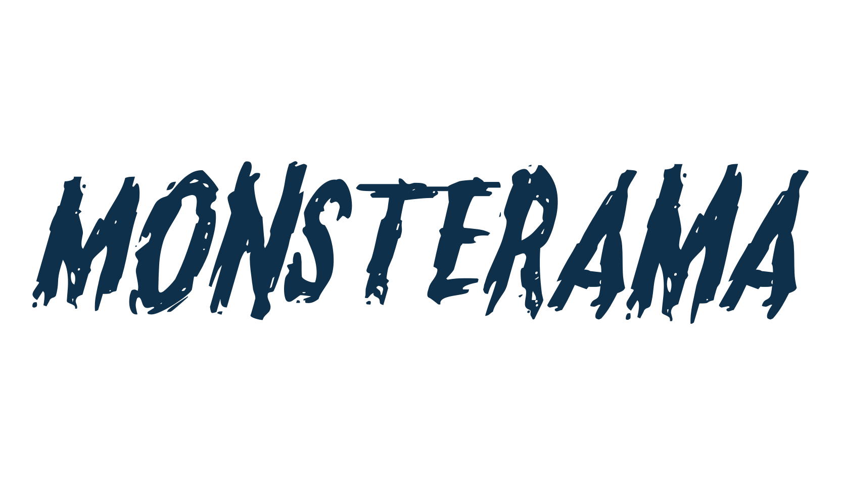 Monsterama, holiday halloween fancy decorative horror font preview