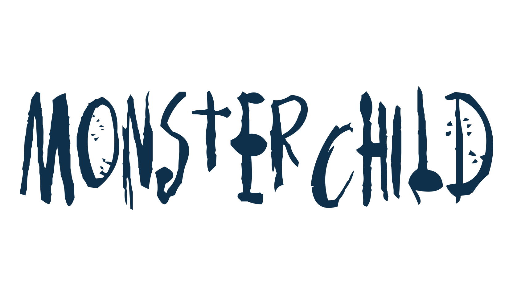 Monsterchild, holiday halloween fancy decorative horror font preview