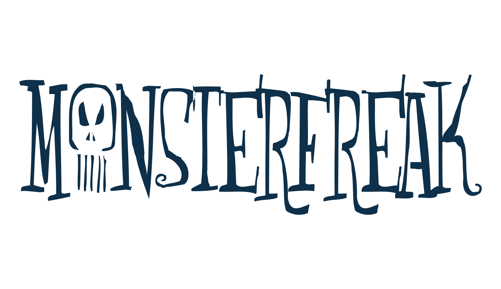Monsterfreak, fancy cartoon decorative font preview