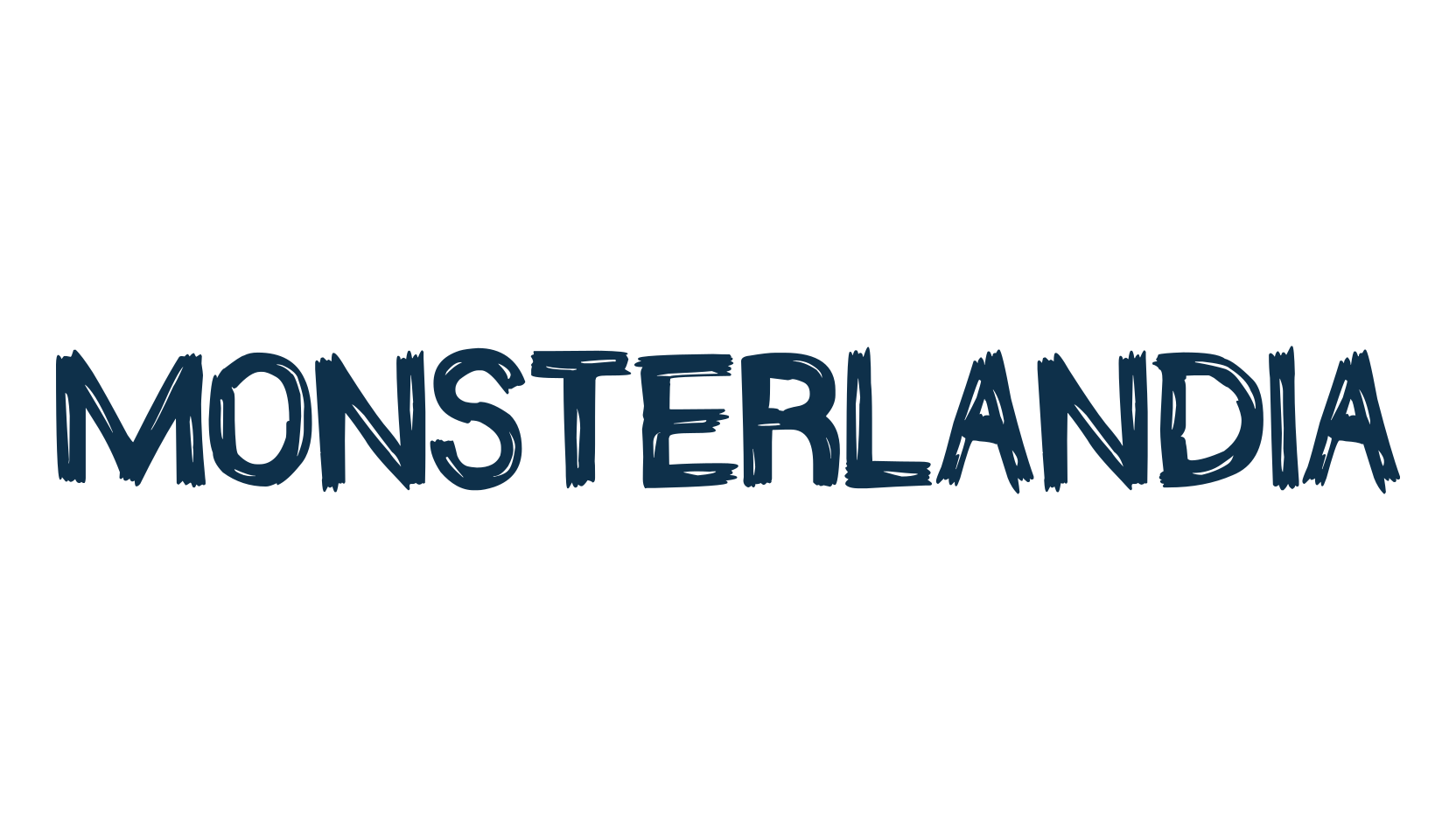 Monsterlandia, holiday halloween fancy decorative horror font preview
