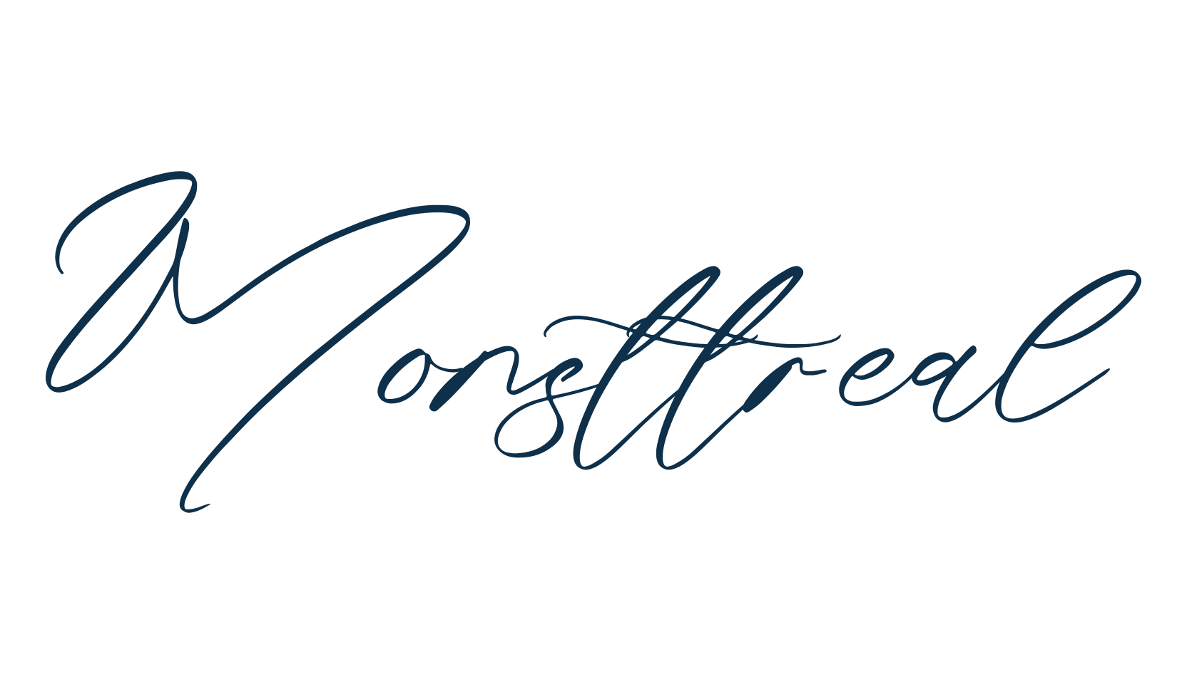 Monsttreal, script handwritten fancy decorative calligraphy font preview
