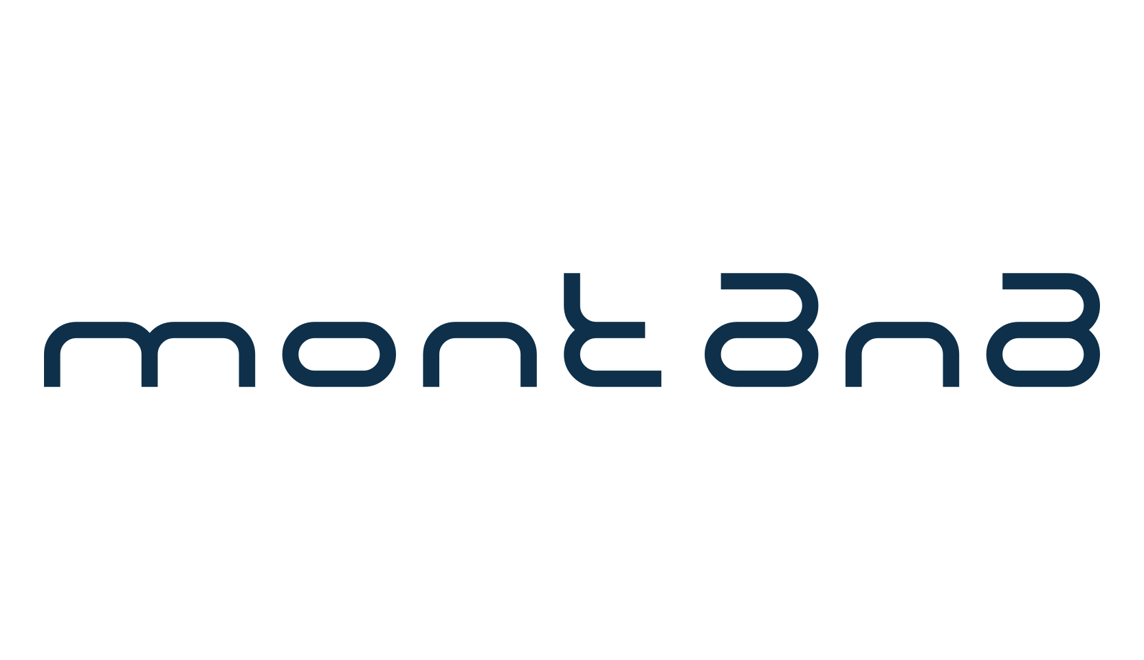 Montana (montana), sci-fi font preview