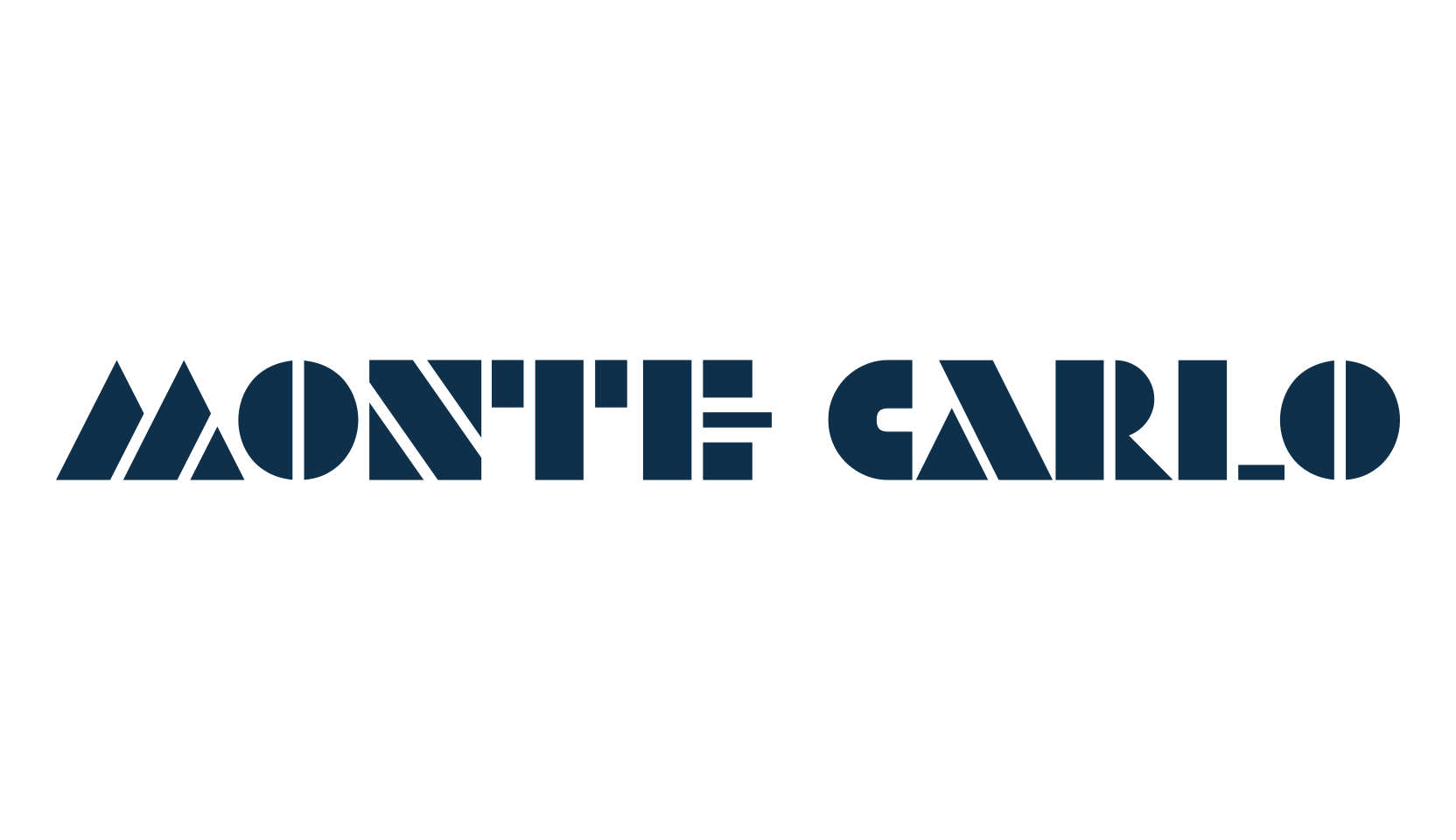 Monte Carlo, retro font preview