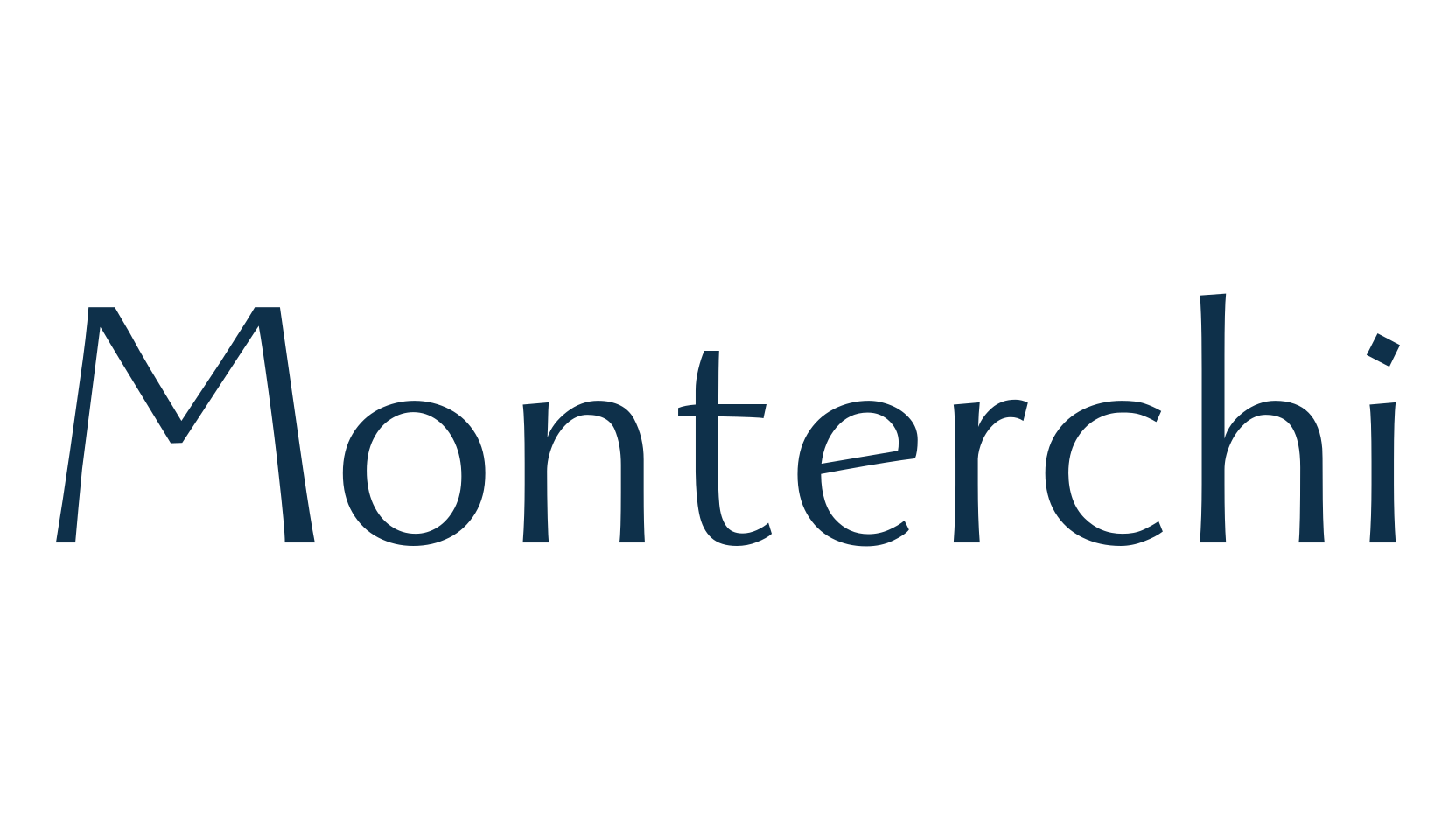 Monterchi, sans serif font preview