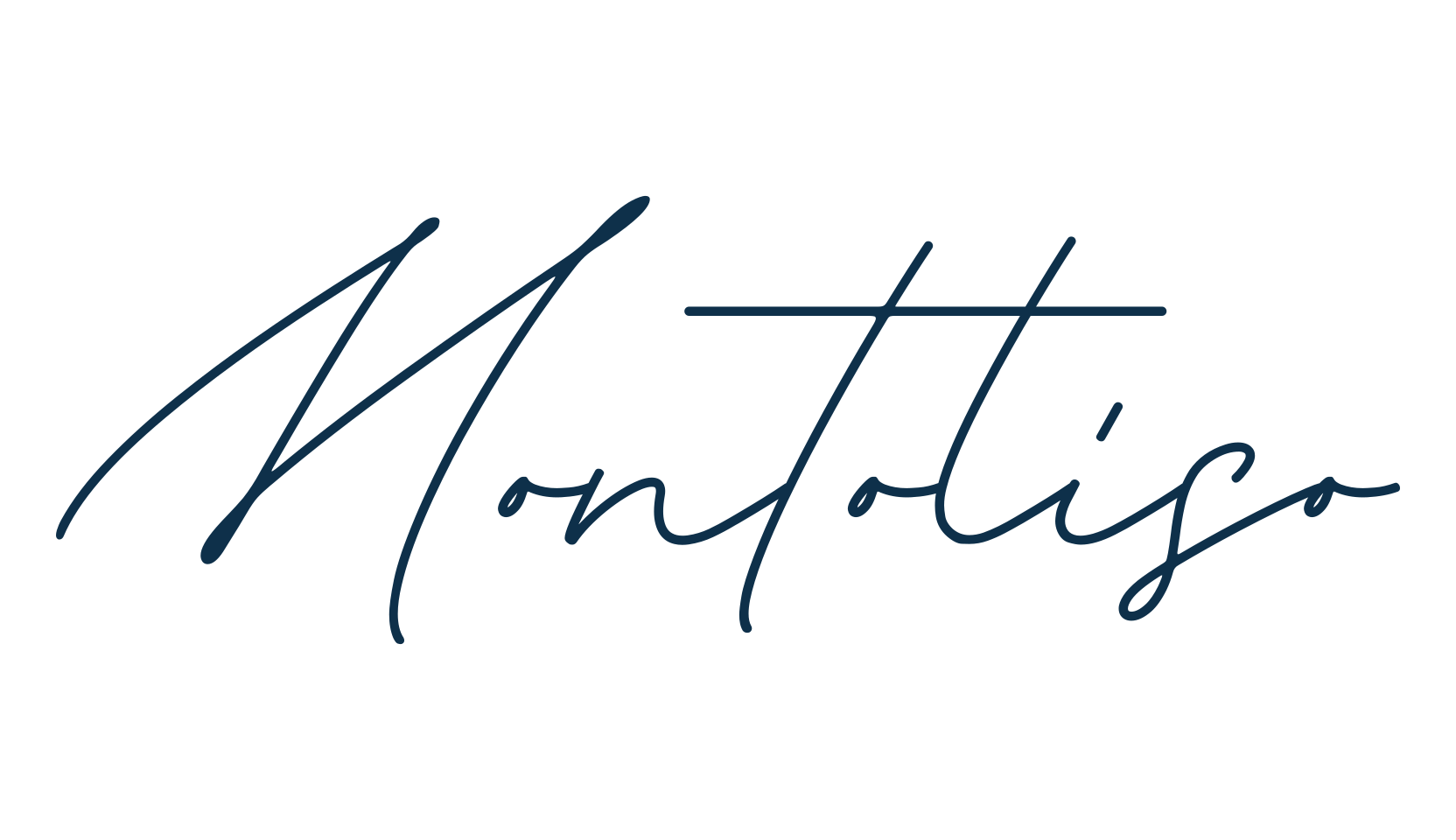 Montoliso, script handwritten fancy decorative calligraphy font preview