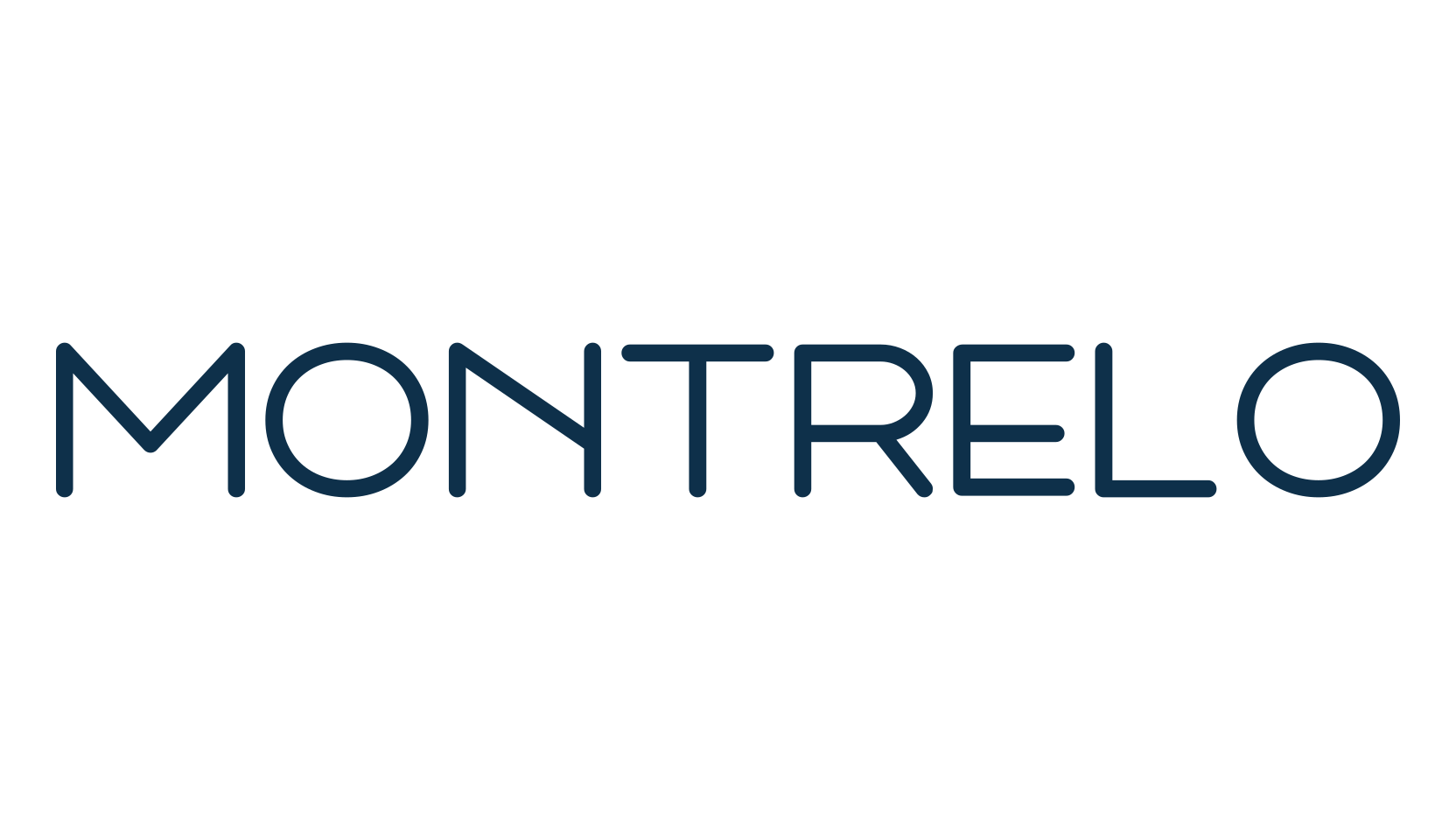 Montrelo, basic sans serif font preview