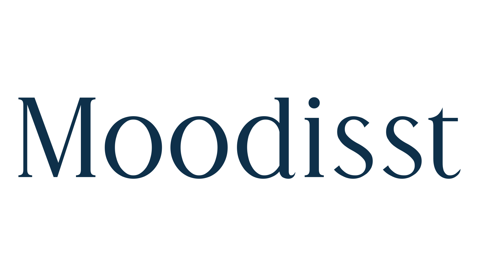 Moodisst, basic serif font preview