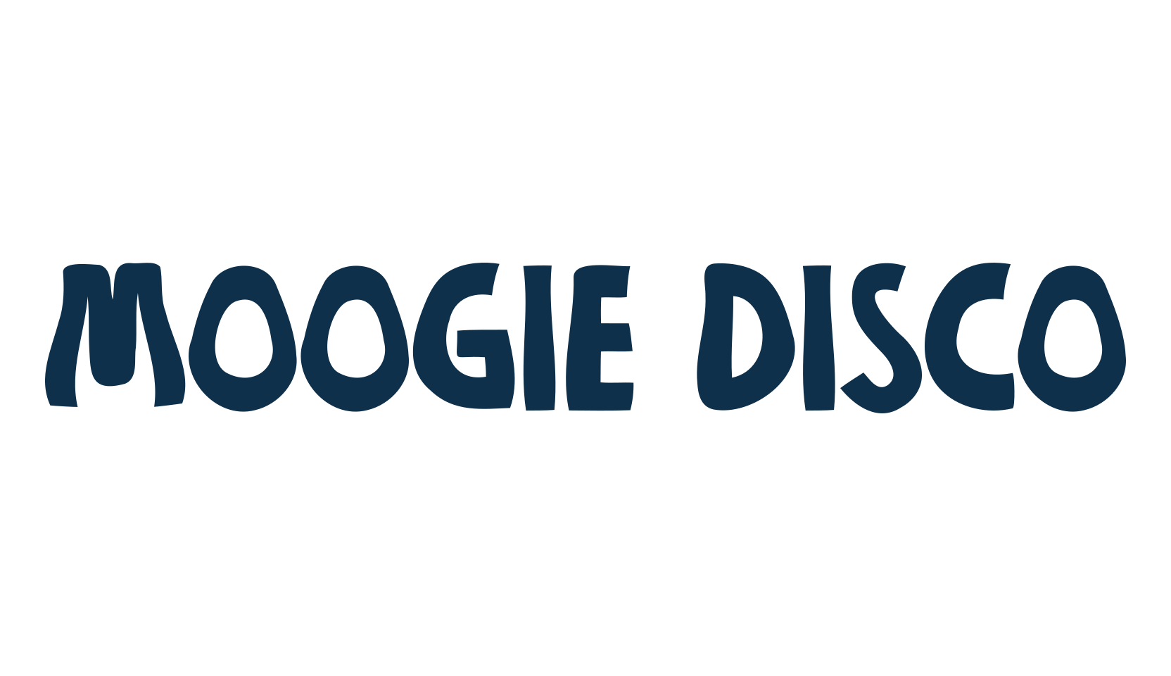 Moogie Disco, groovy font preview