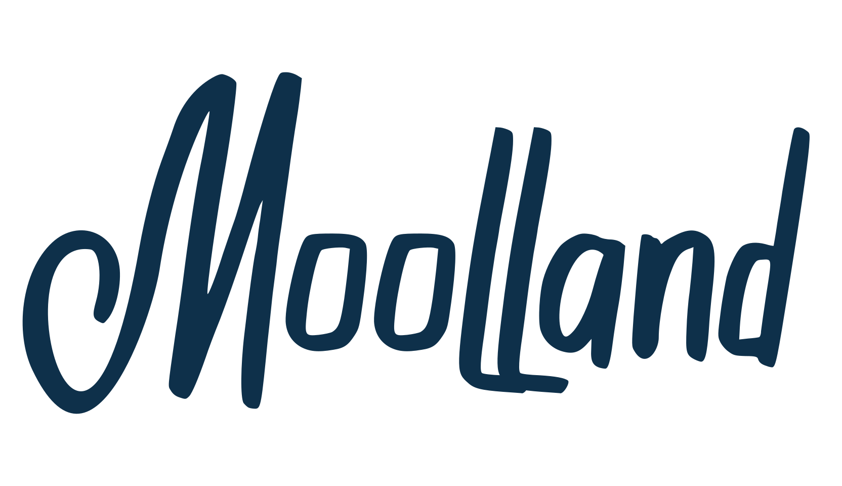 Moolland, handwriting font preview