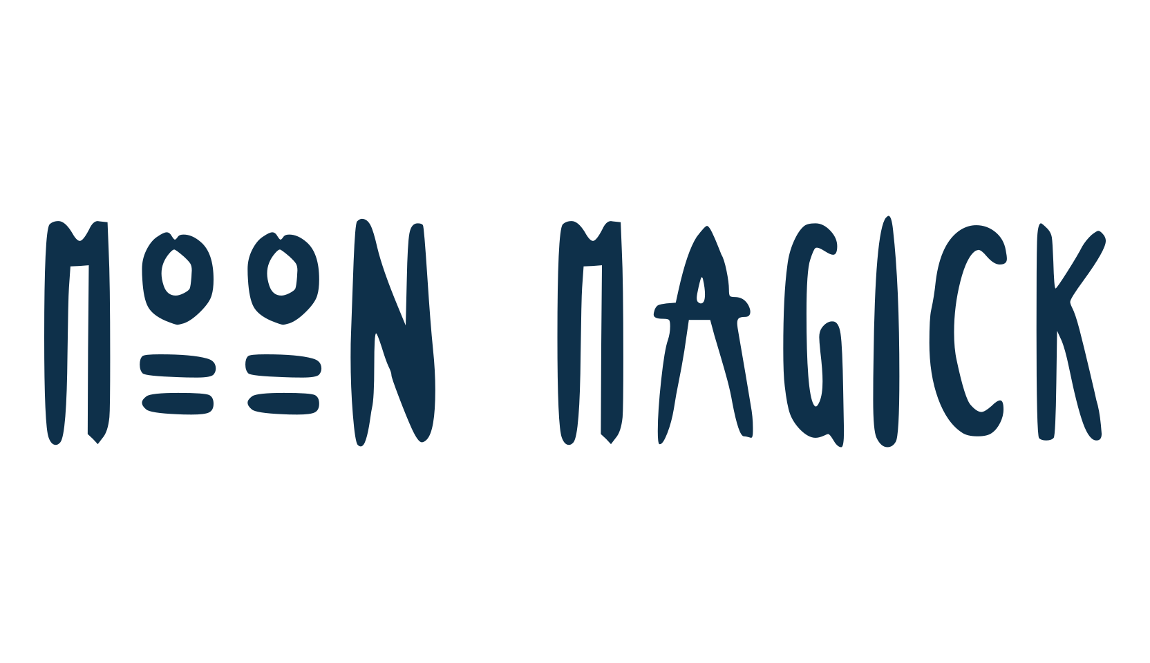 Moon Magick, fancy various decorative script calligraphy font preview