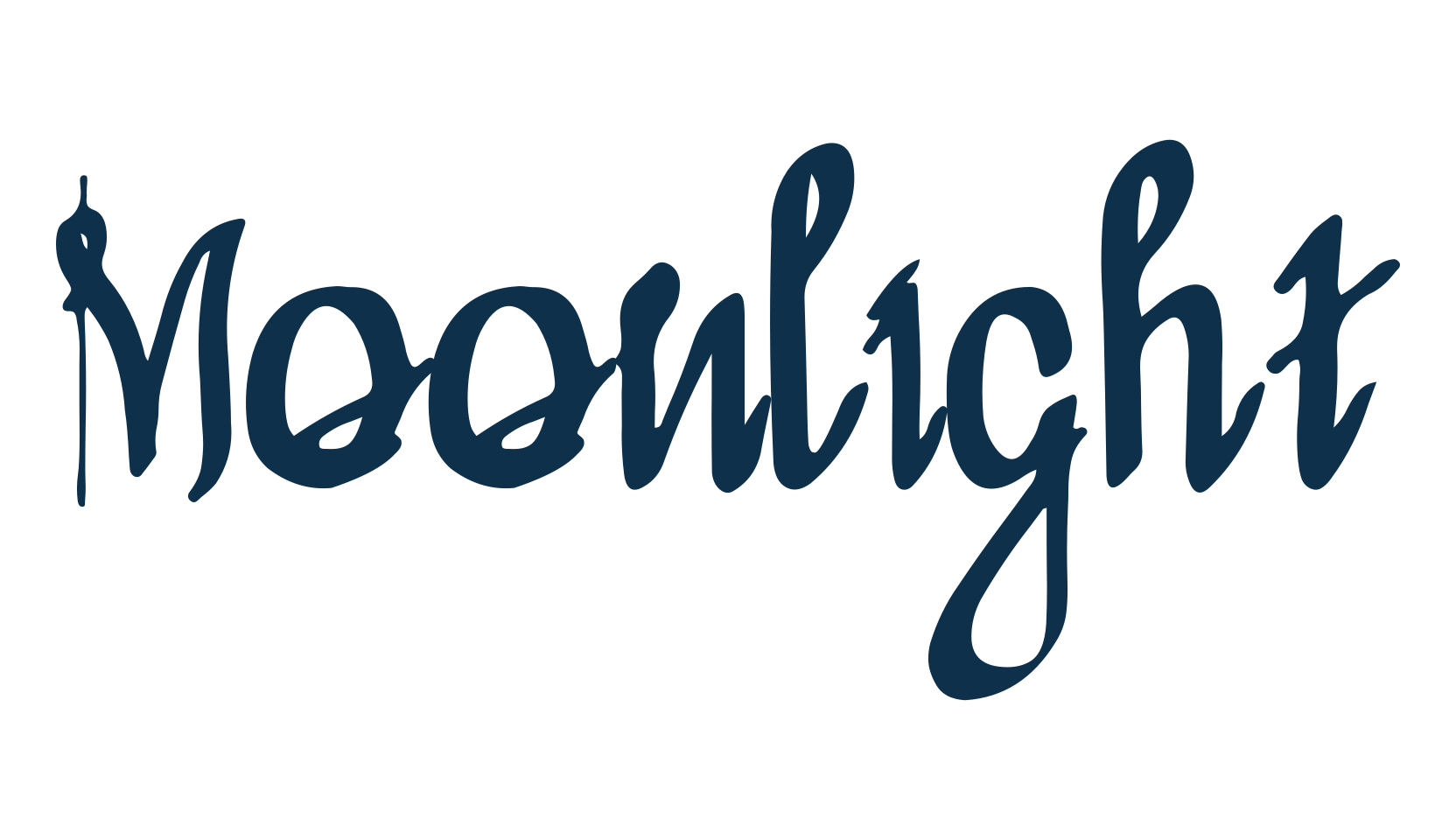 Moonlight (moonlight-4), fancy decorative font preview