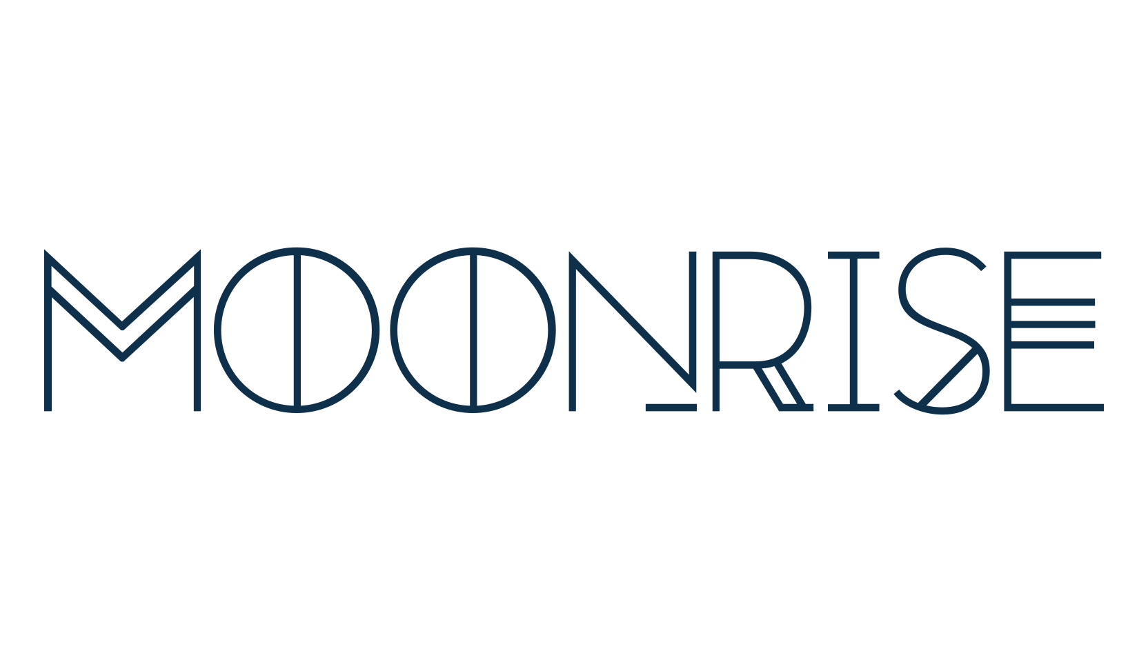 Moonrise, fancy retro decorative font preview