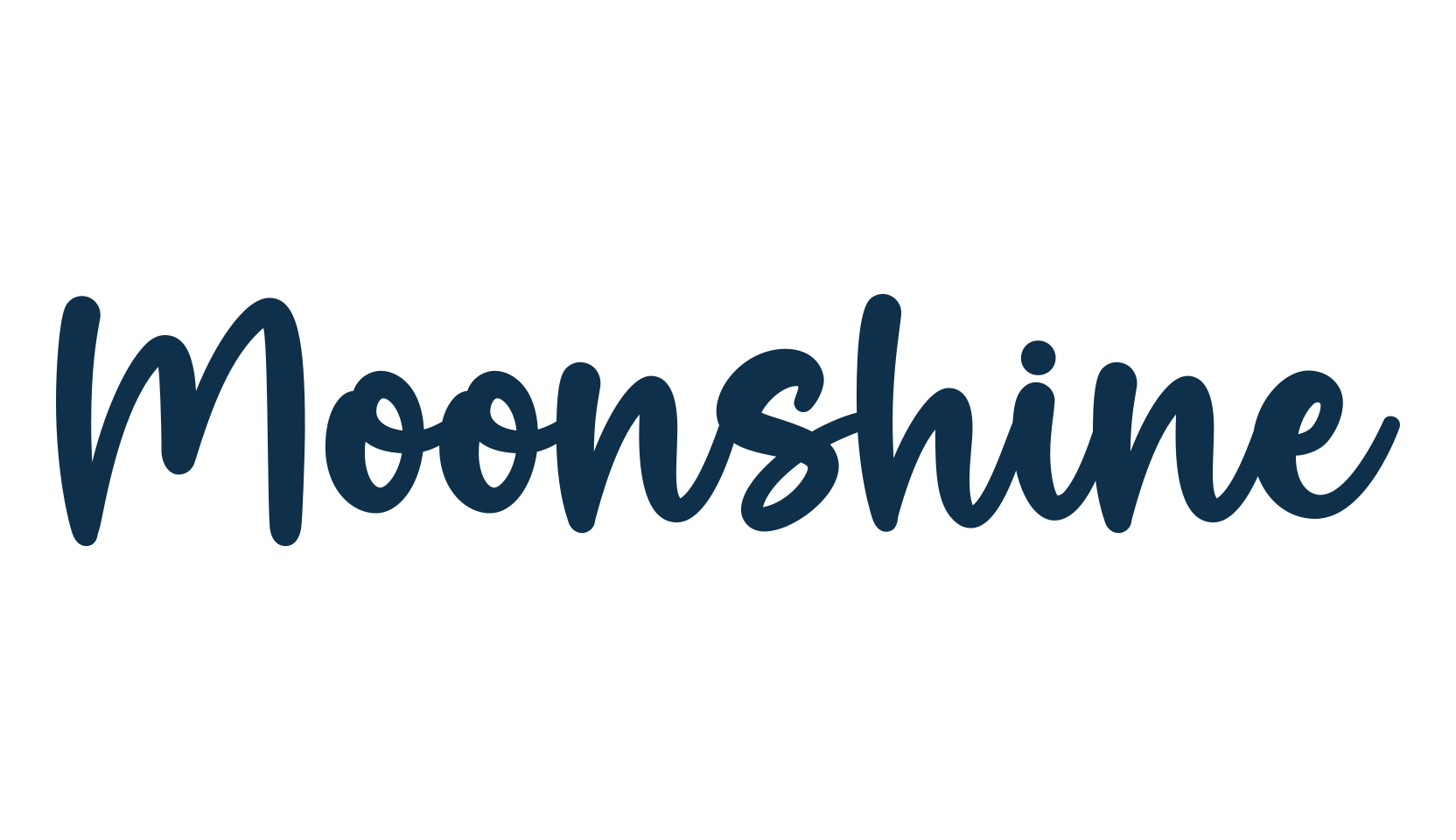 Moonshine (moonshine-4), handwriting font preview