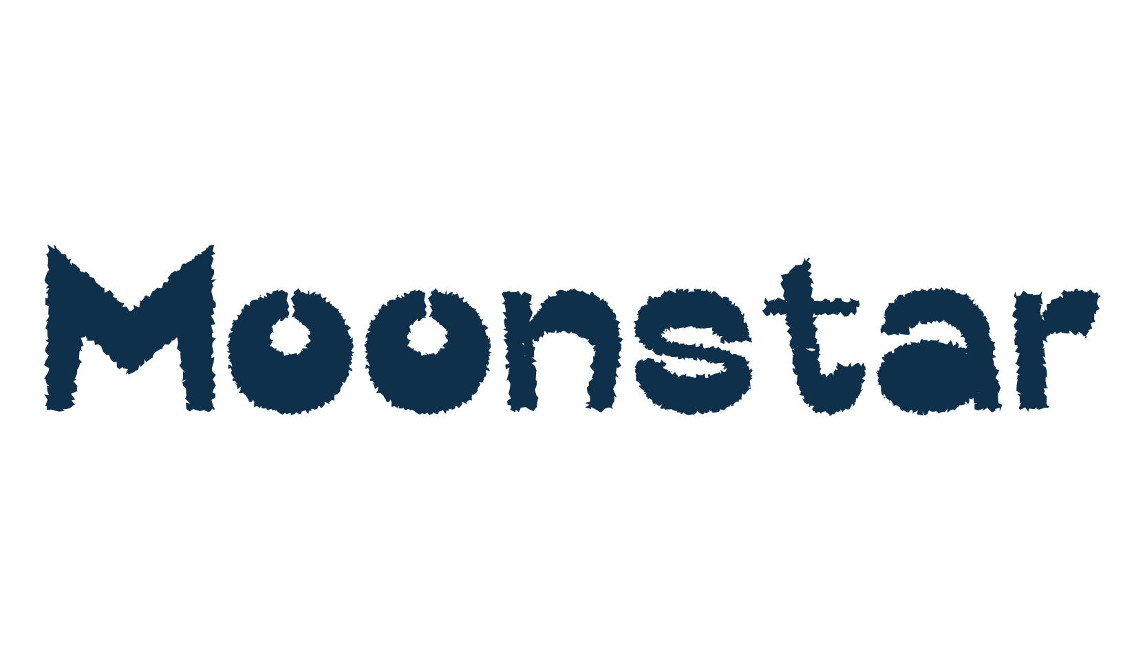 Moonstar, fancy eroded decorative font preview