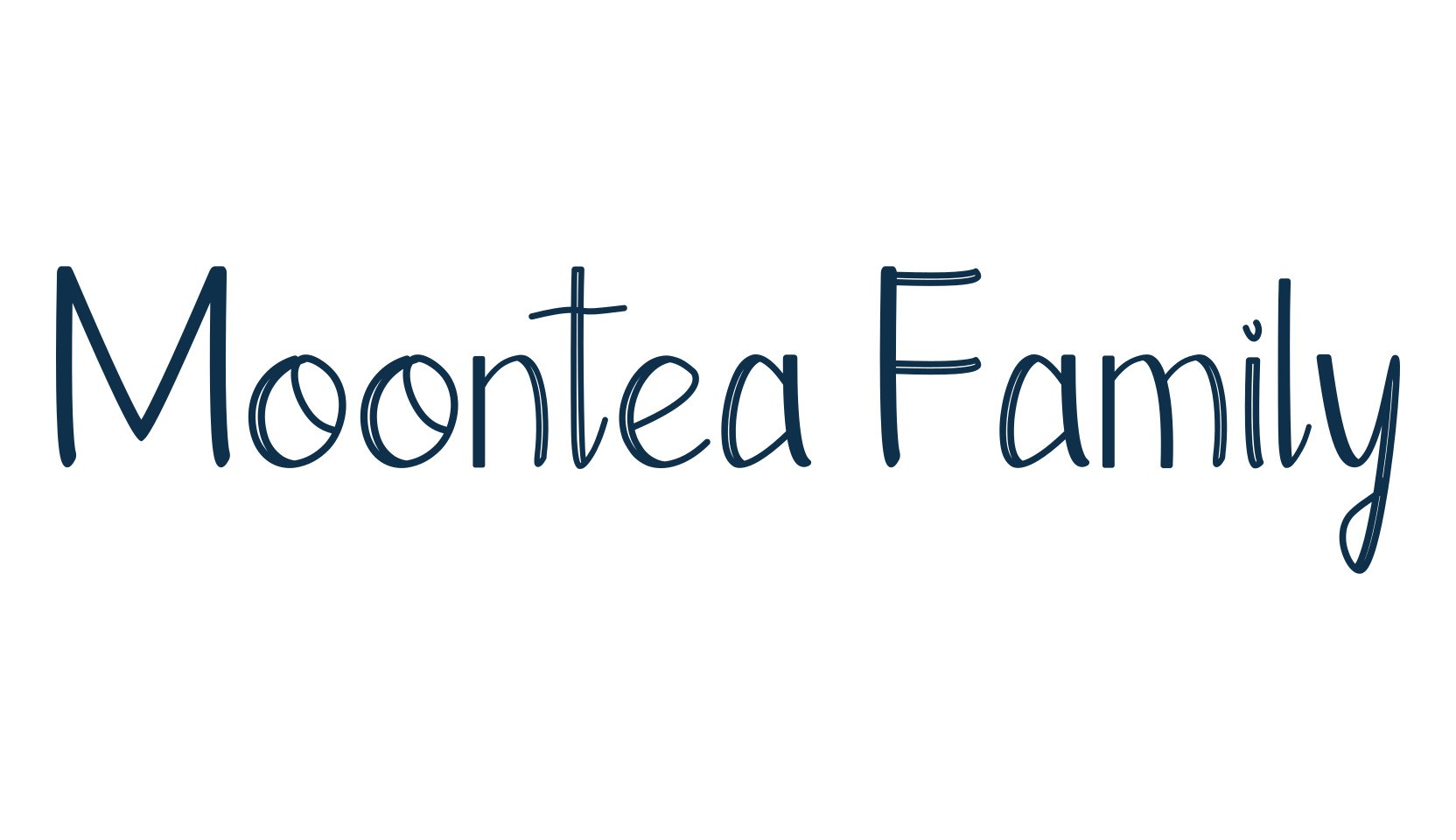 Moontea Family, fancy various decorative script calligraphy font preview