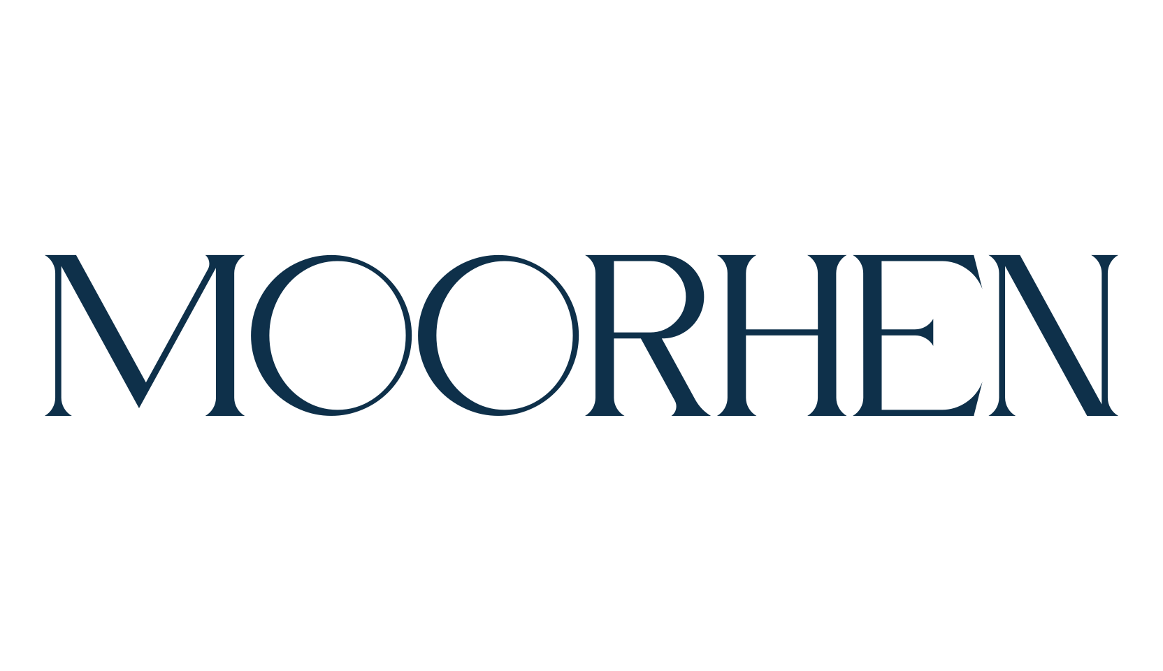 Moorhen, serif font preview