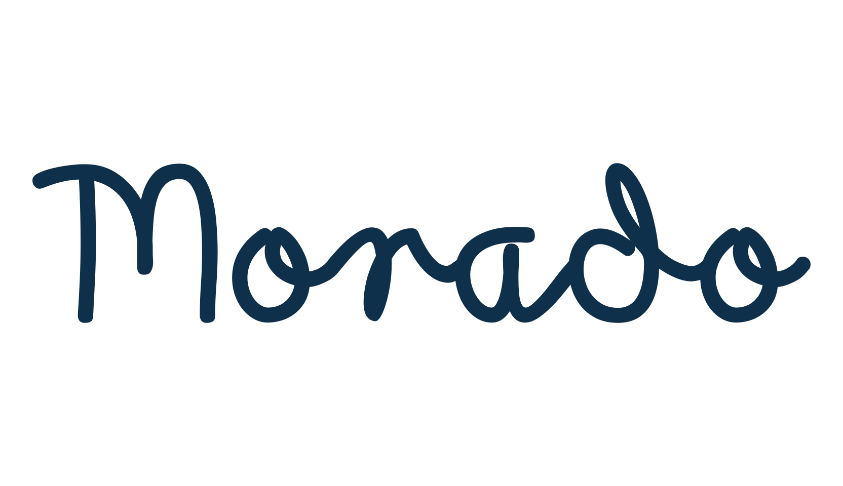 Morado, handwriting font preview