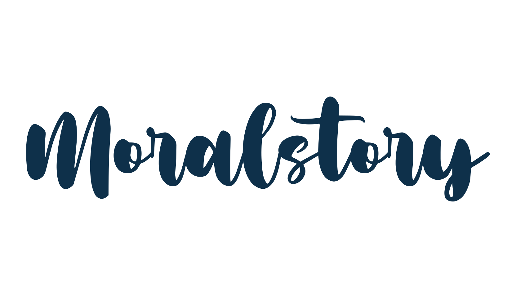 Moralstory, fancy decorative font preview