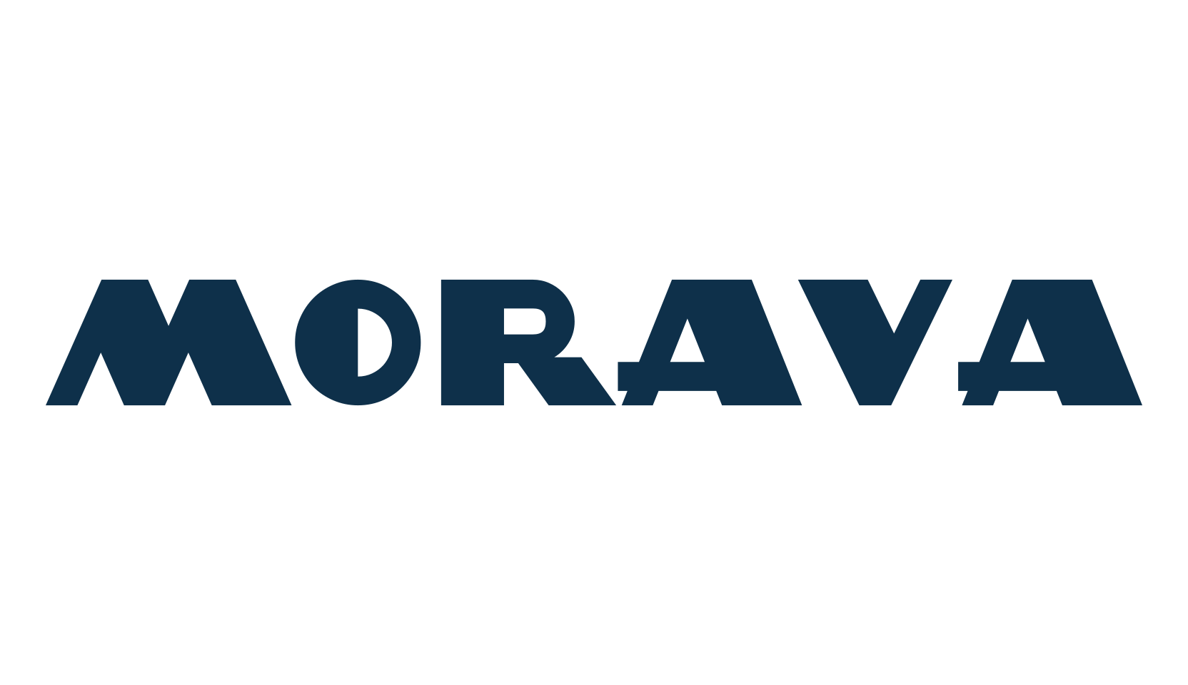 Morava, retro font preview