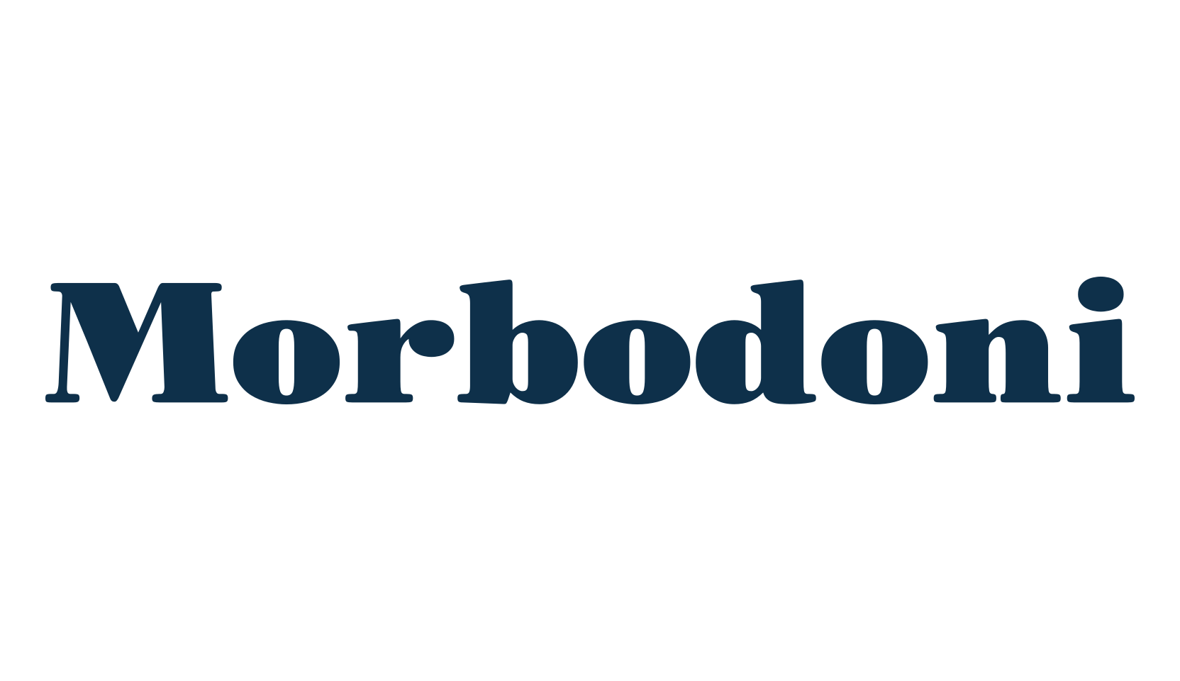Morbodoni, serif font preview