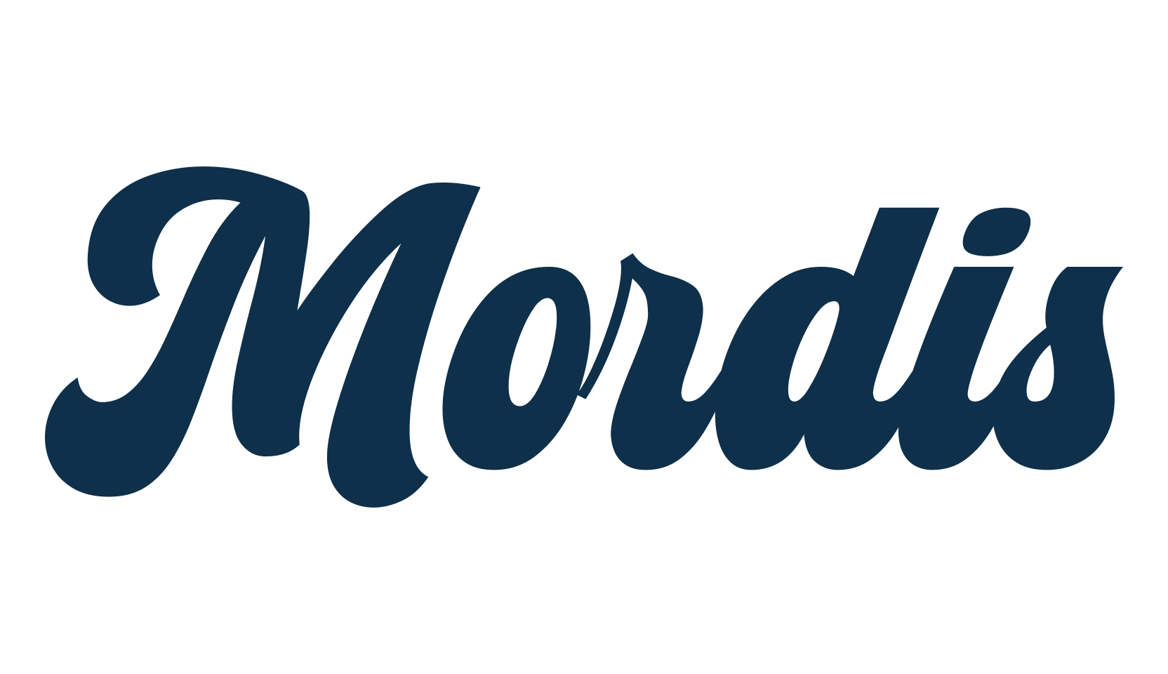 Mordis, fancy old school decorative script calligraphy font preview