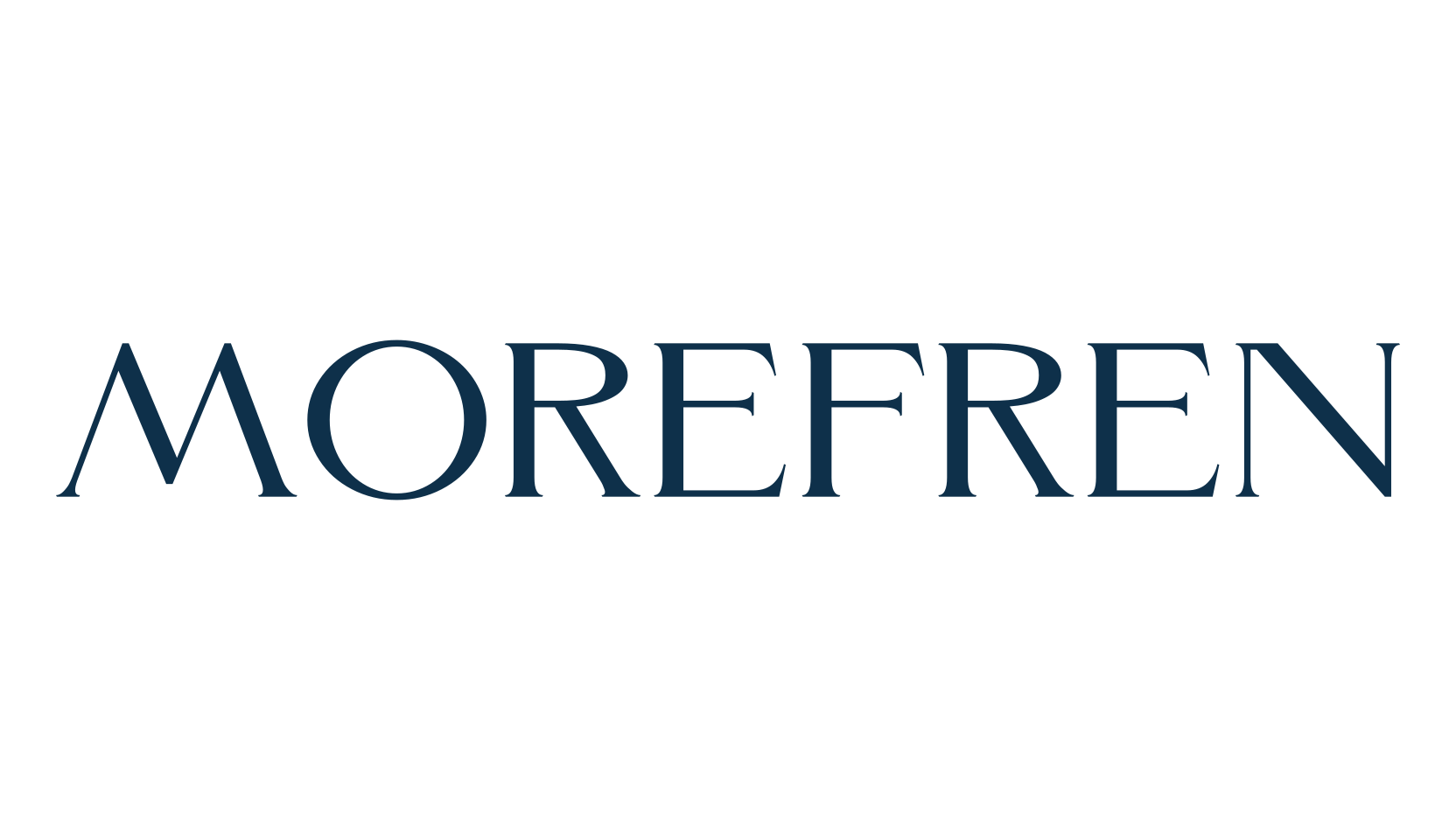 Morefren, serif font preview