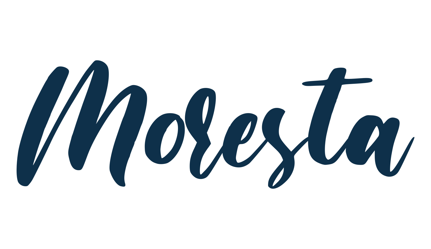 Moresta, fancy decorative font preview