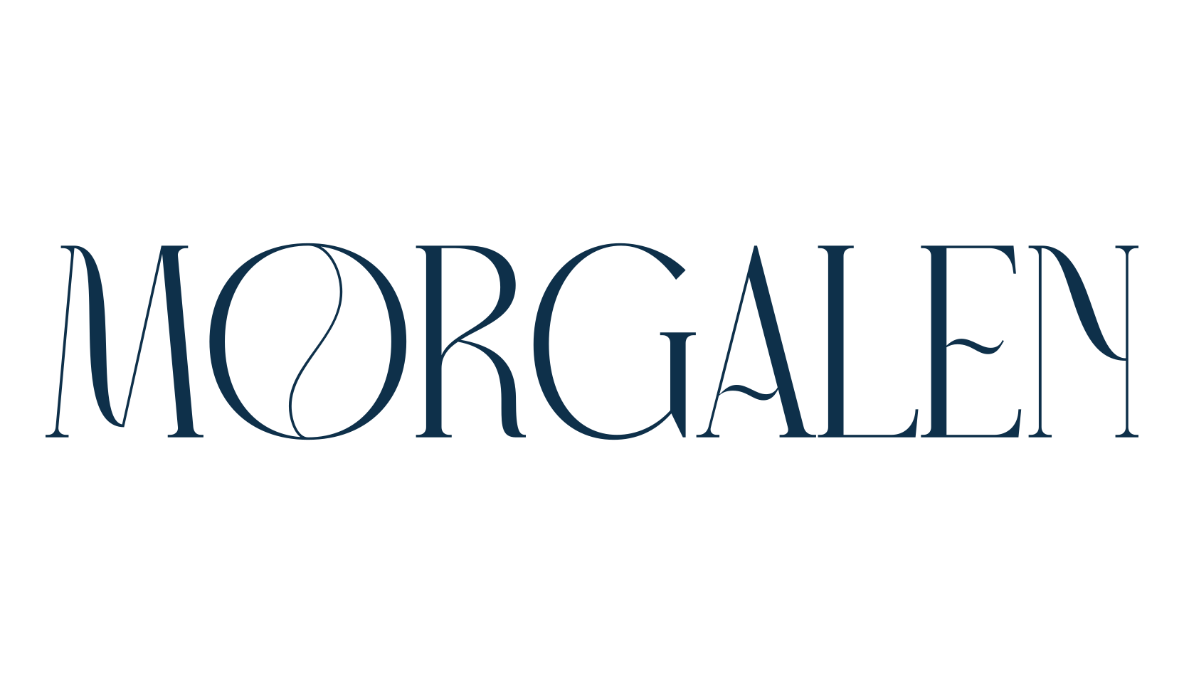 Morgalen, serif font preview