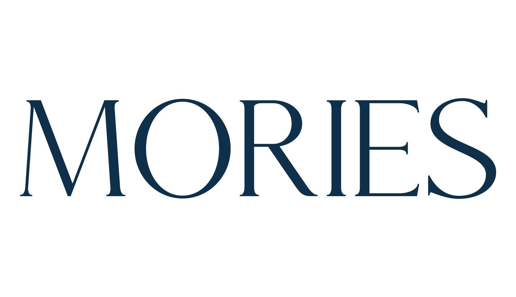 Mories, basic serif font preview