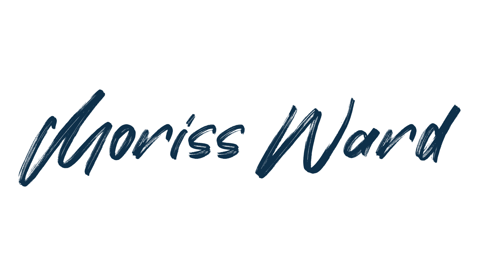 Moriss Ward, script brush fancy decorative calligraphy font preview