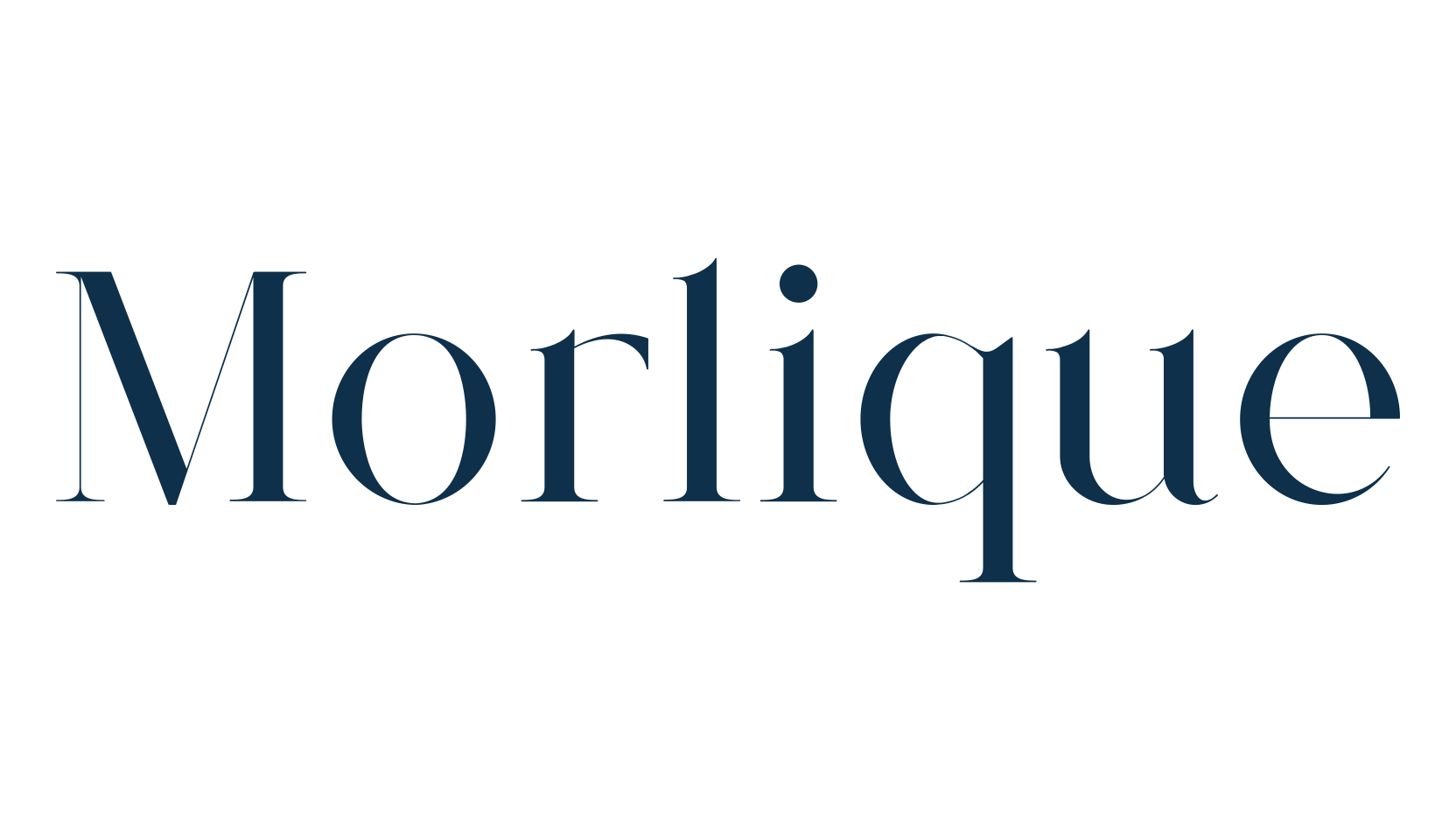 Morlique, basic serif font preview