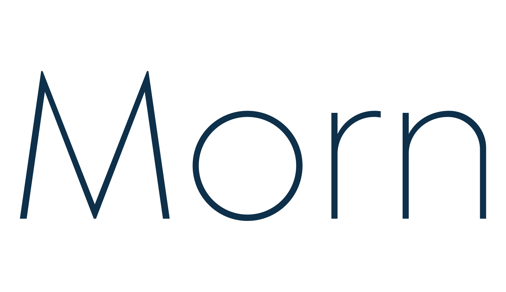 Morn, sans serif font preview