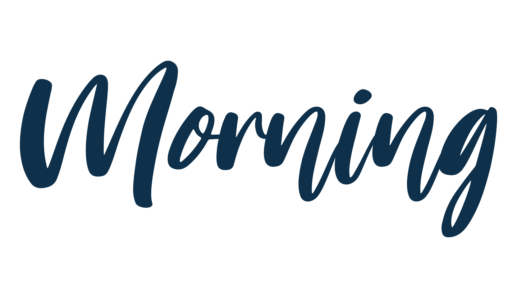 Morning (morning-3), script handwritten fancy decorative calligraphy font preview