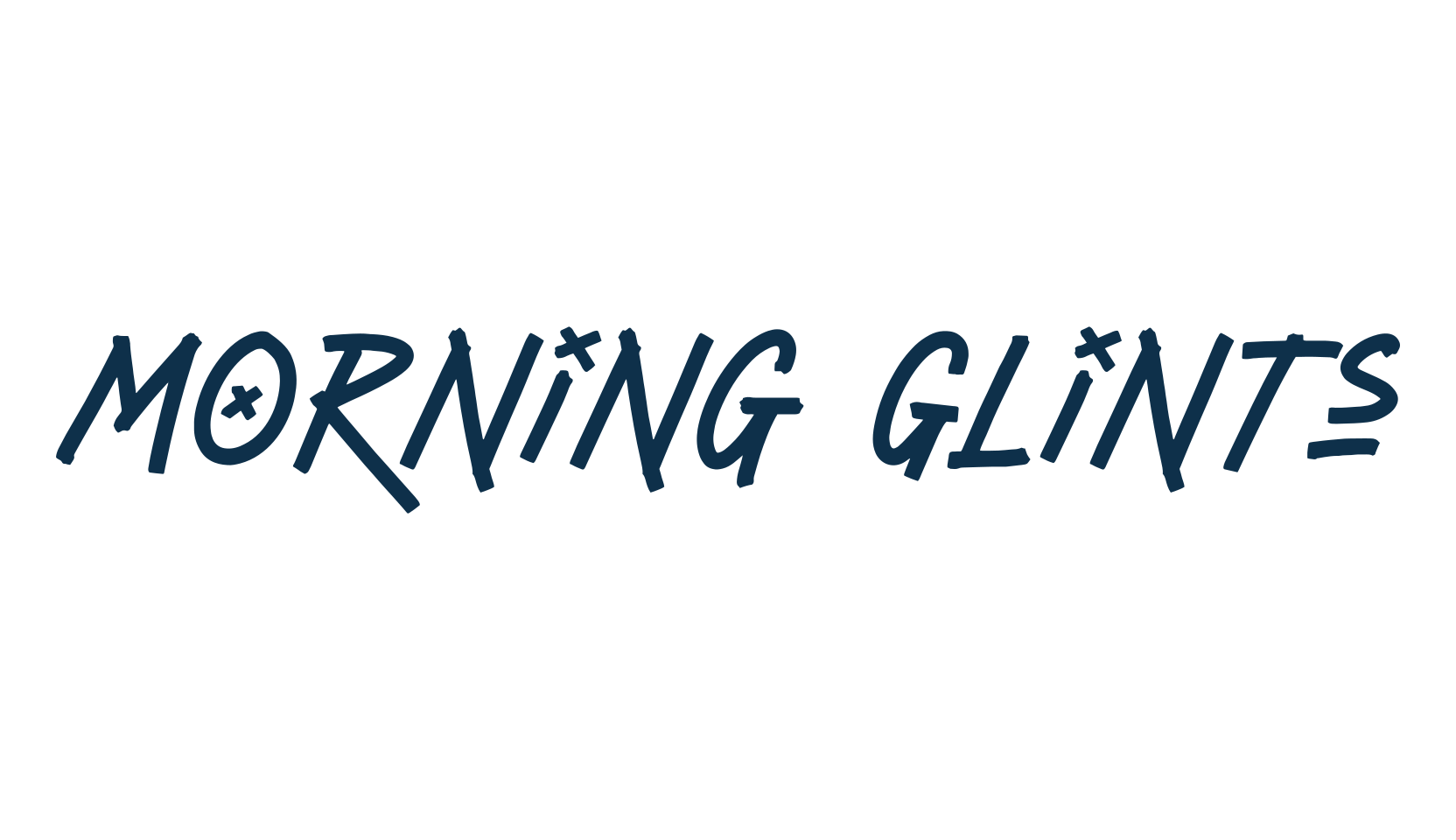 Morning Glints, display market font preview