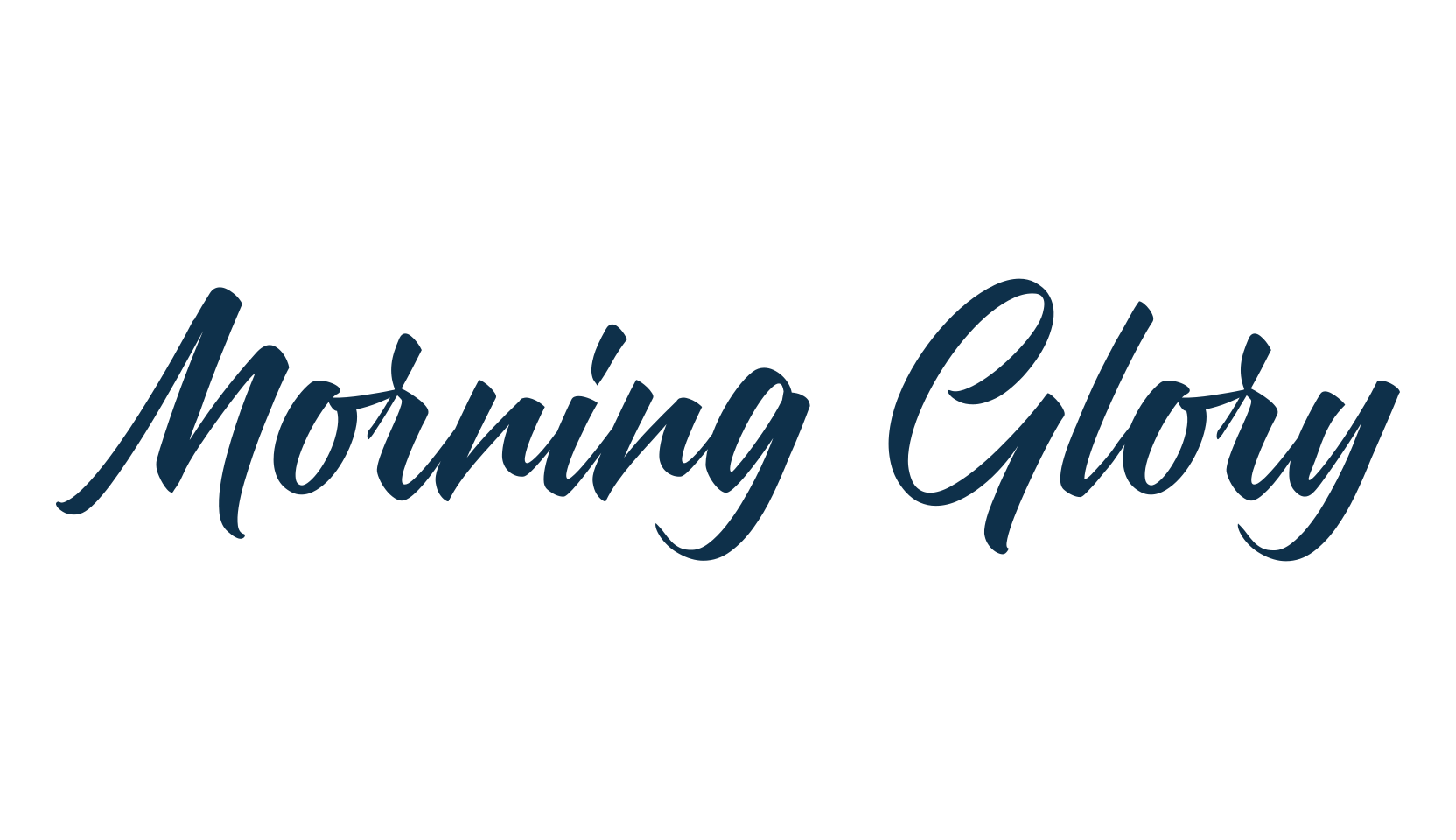 Morning Glory (morning-glory-3), script brush fancy decorative calligraphy font preview