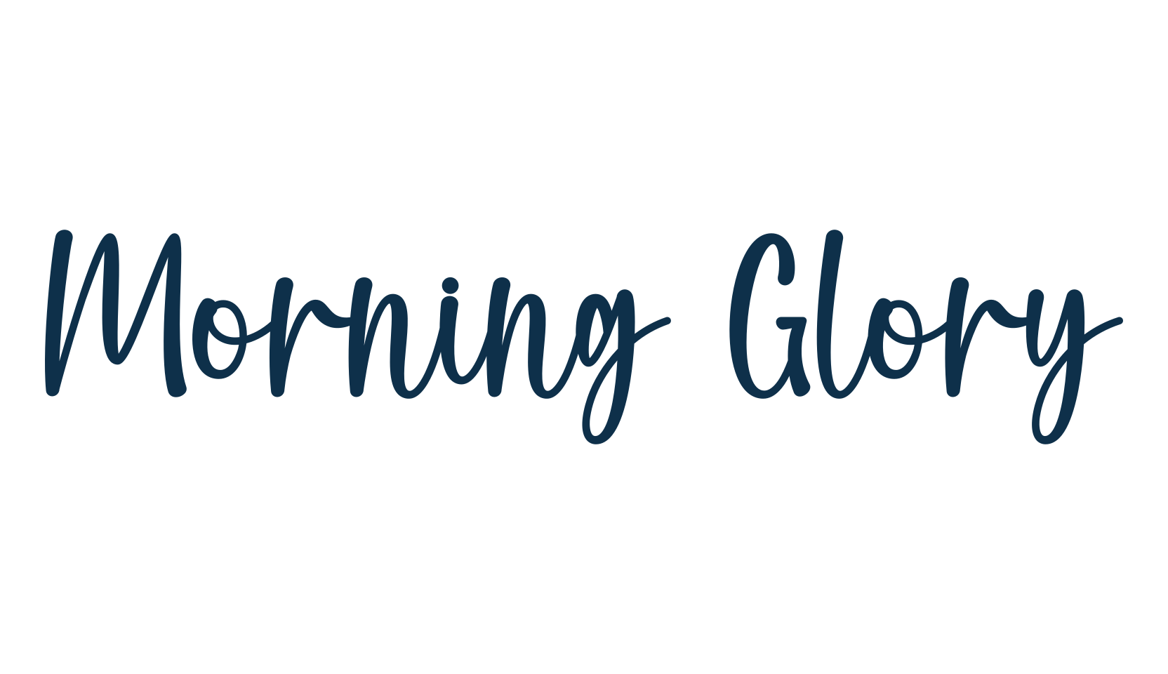 Morning Glory (morning-glory-5), script handwritten fancy decorative calligraphy font preview