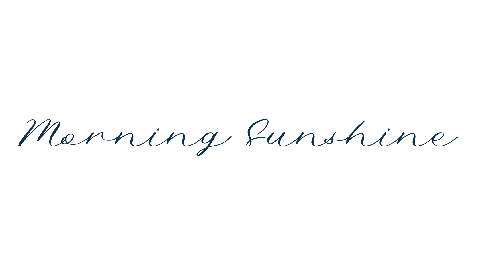 Morning Sunshine (morning-sunshine-3), script calligraphy fancy decorative font preview