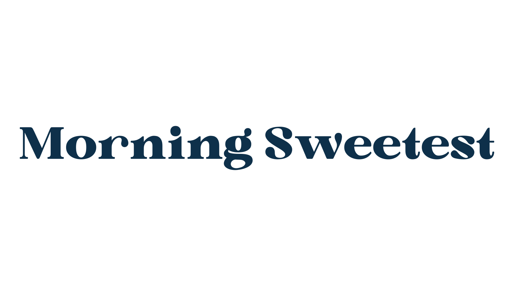 Morning Sweetest, basic serif font preview