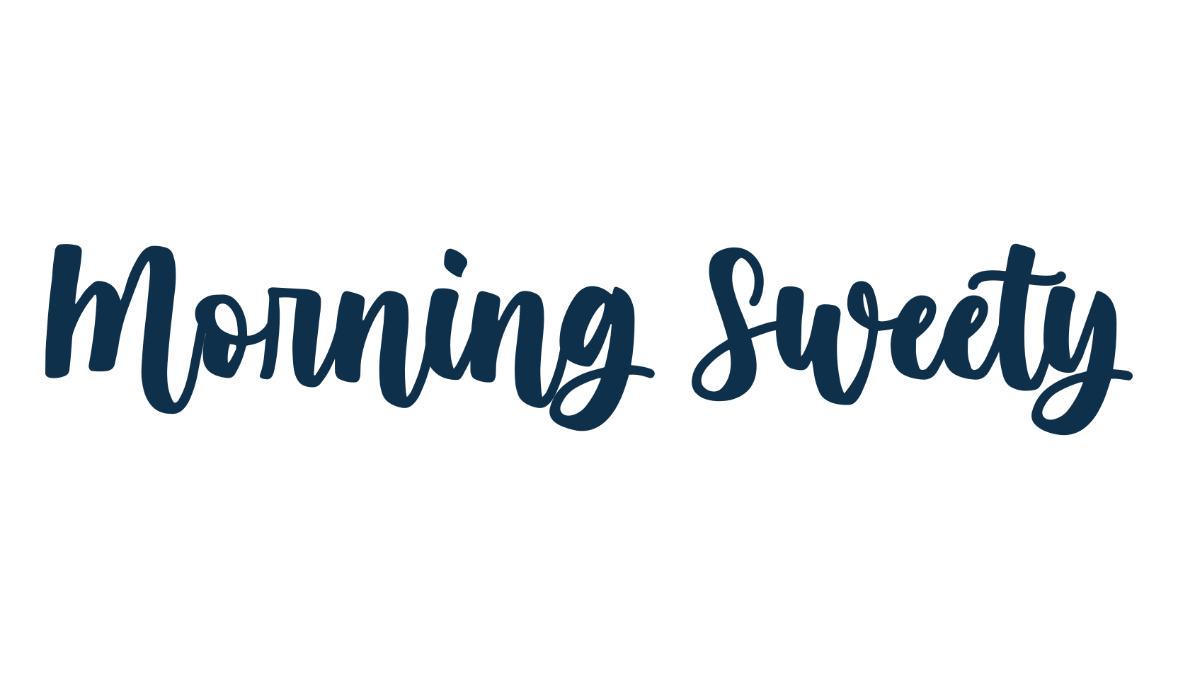 Morning Sweety, fancy decorative font preview