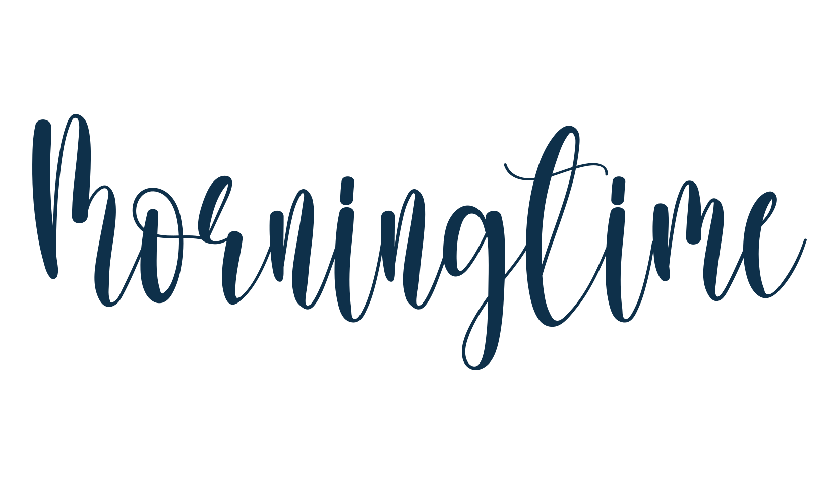 Morningtime, display market font preview