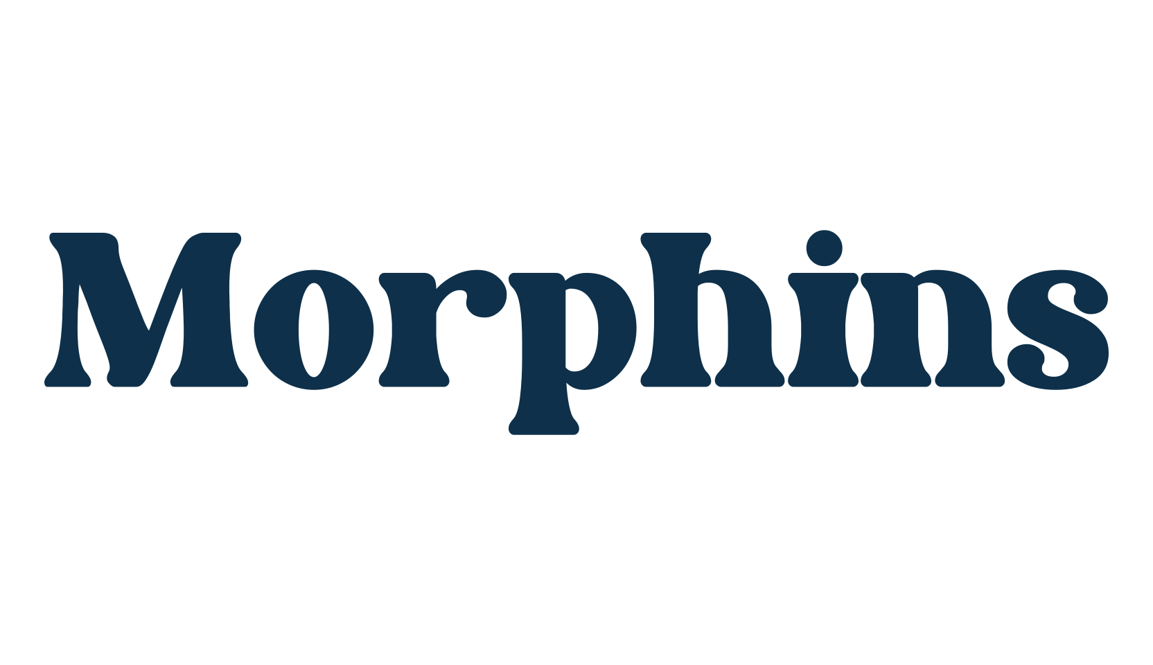 Morphins, serif font preview