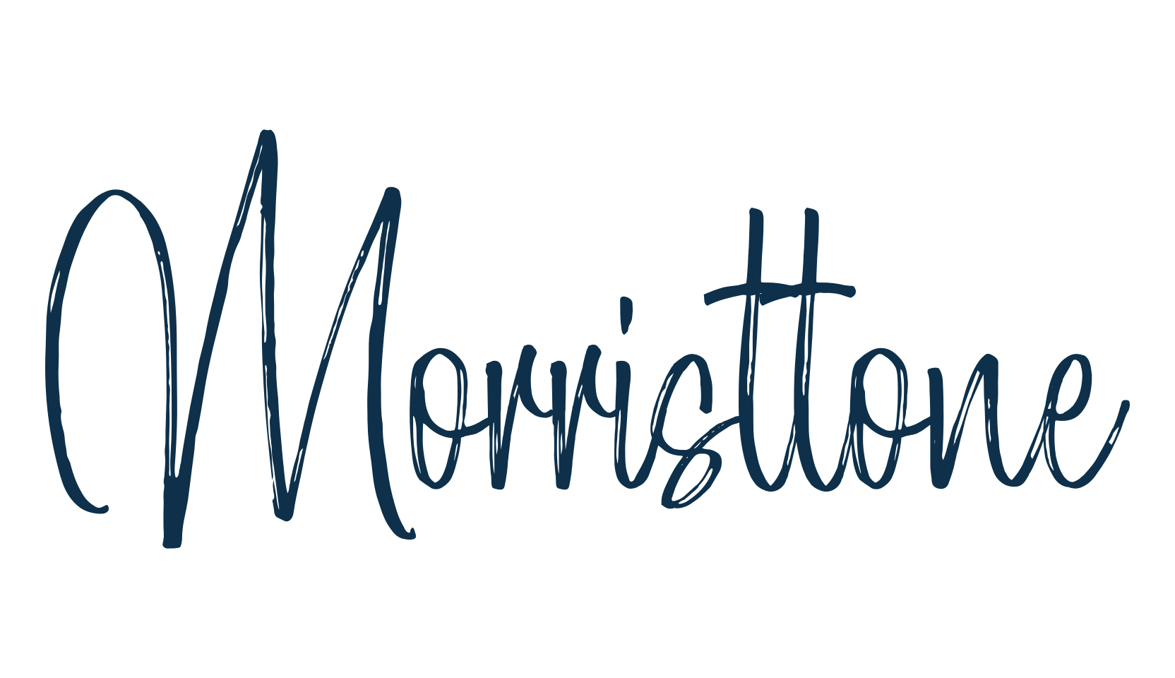Morristtone, script brush fancy decorative calligraphy font preview