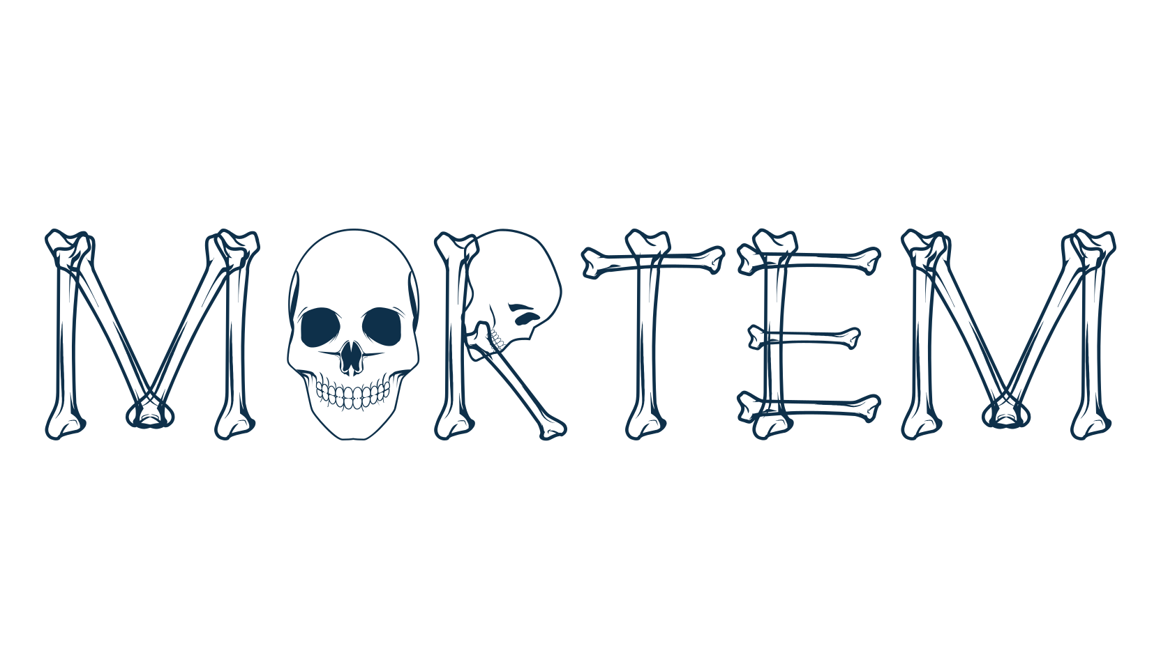 Mortem, decorative font preview