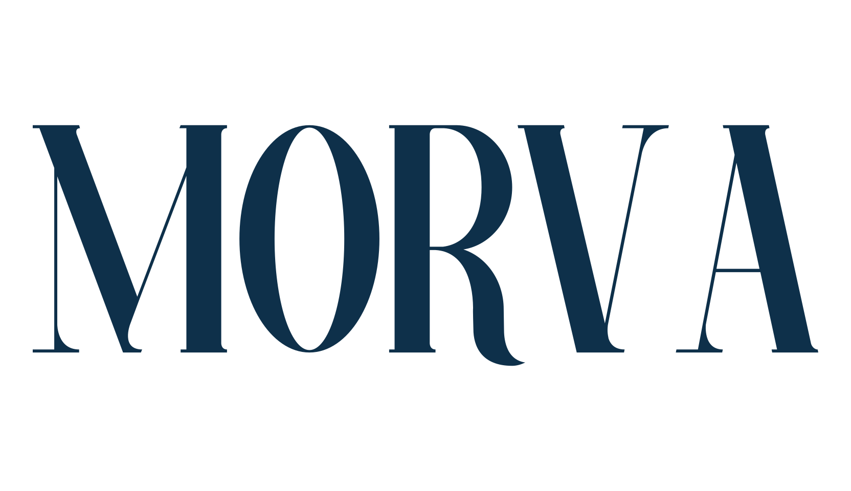 Morva, serif font preview